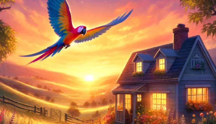 The Little Parrot Who Found his Way Home