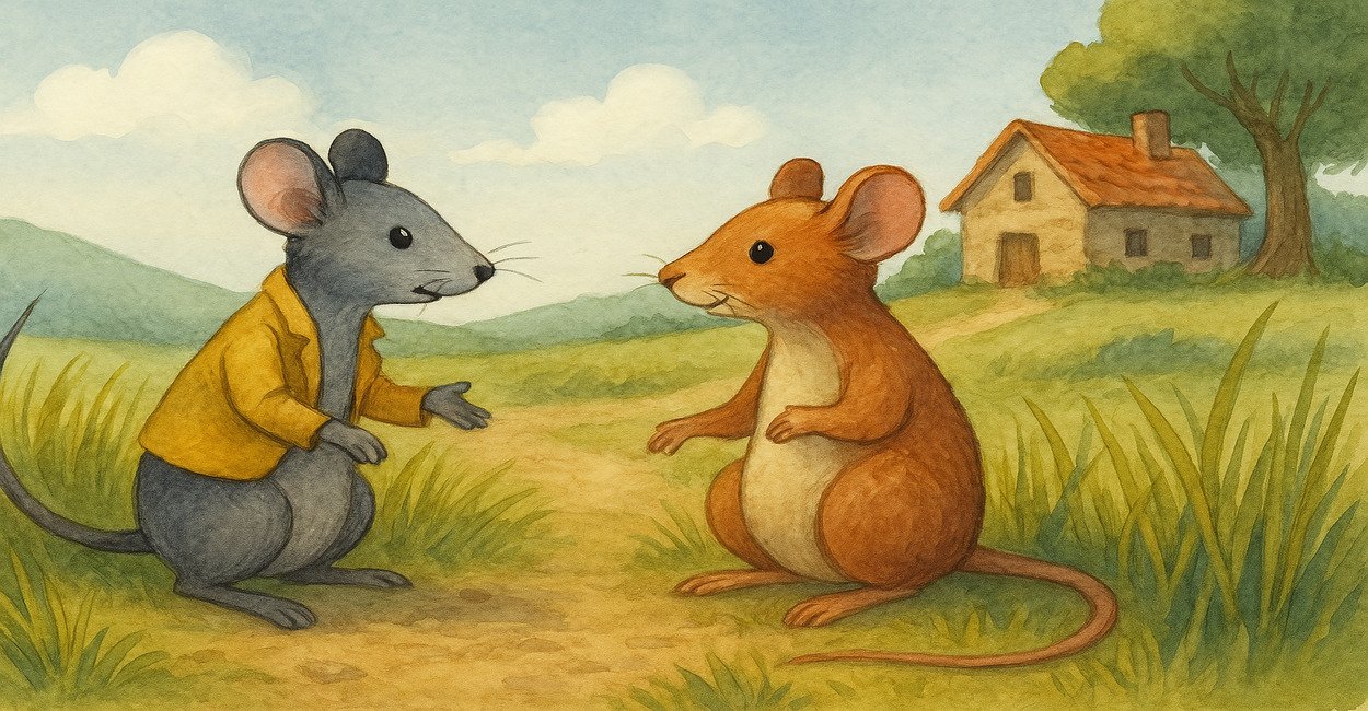 The Town Mouse and the Country Mouse: Moral & Meaning
